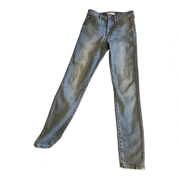 Madewell 10” High Riser Skinny Blue Jean Size 25" - Picture 1 of 8
